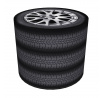Taburet COLOURS, PU60 - tyres 