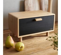Chlebník BAMBOU černý 35x23 cm 991596
