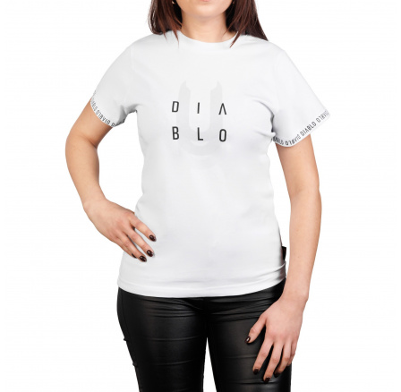 Dámské tričko-Bílá-Extra Large