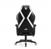 Herní kancelářské křeslo X Horn 2.0 Normální velikost, černobílé