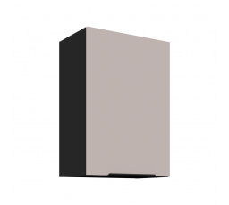 Horní skřínka ARONA - 50 G-72 1F, Černá mat/Kašmír