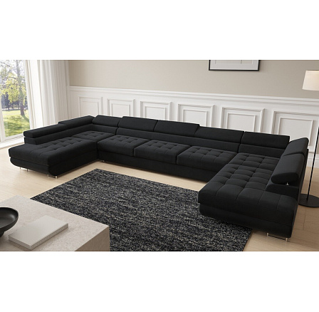 Sedací souprava BENJAMIN U 158 XL, Monolith 97