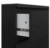Komoda SIMPLICITY 298, Černý dub woodgrain 