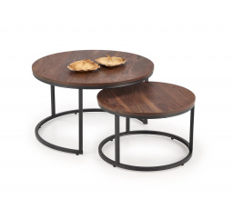 Konferenční stolky JAVA, ořech / černá