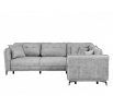 Rohová sedací souprava BORDEN LUX, šedá