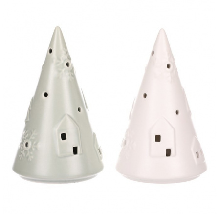 Kužel porcelánový - LED osvětl., mix 2 barev, cena za 1 ks