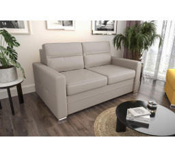 Sofa ARTE II přírodní kůže 150 cm - Kůže ecru