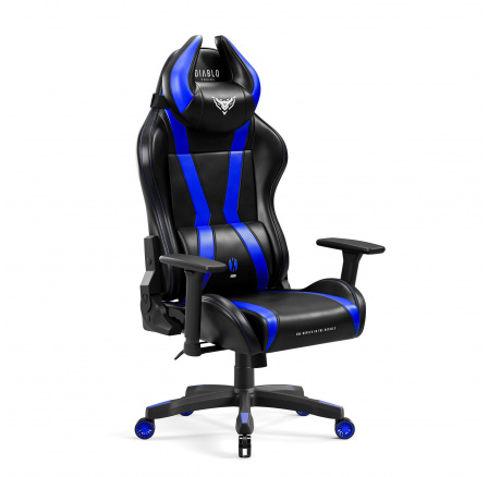 Herní kancelářské křeslo X Horn 2.0 Normální velikost, černo-modré