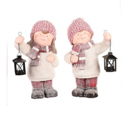 Děti s lucernami - magnesium, na čaj. svíčku, mix 2, cena za 1 ks