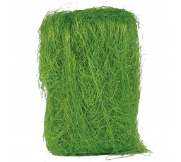 Sisálové vlákno - balení 500 g, barva zelená