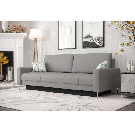 Sofa kožená PIANO DL - Šedá kůže Sofa kožená PIANO DL - Šedá kůže