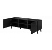 Tv komoda ABETO 150, černá