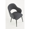 Jídelní židle K364, šedý Velvet