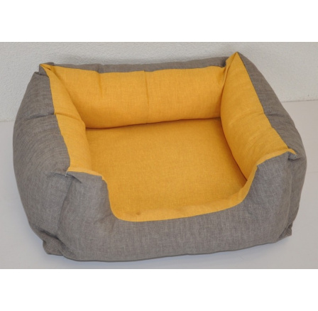 Pelíšek AXIN žlutý - 58x48 cm Pelíšek AXIN žlutý - 58x48 cm