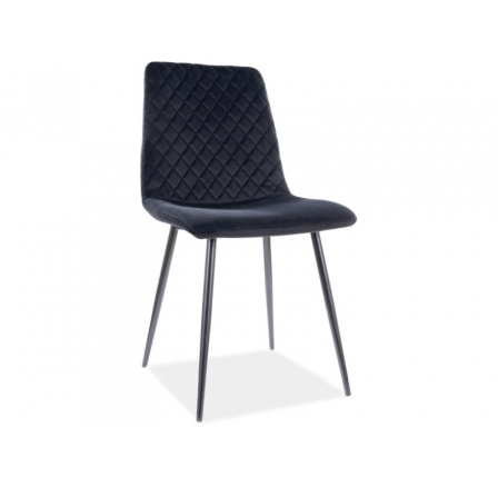 Jídelní židle IRYS Velvet, černý Bluvel 19 Jídelní židle IRYS Velvet, černý Bluvel 19