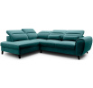 Rohová sedací souprava NOBLE, Velvet mat 38 Levá