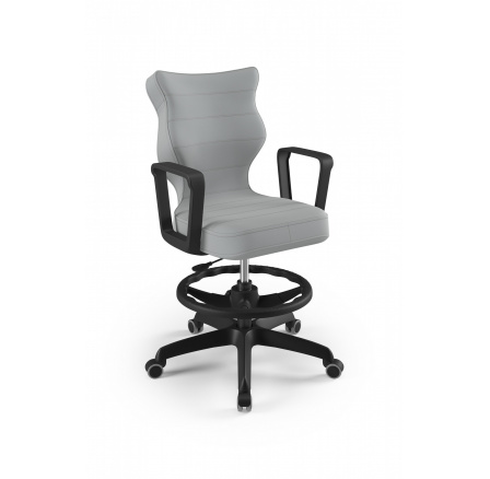 Kancelářské křeslo NORM, černá Velvet 03 velikost 6 WK+P