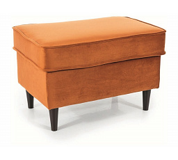 Taburet RON VELVET, Skořicový Bluvel 4215/Wenge