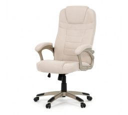 Kancelářské křeslo, houpací mechanismus, béžová látka, KA-C713 CRM2