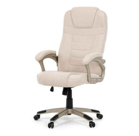 Kancelářské křeslo, houpací mechanismus, béžová látka, KA-C713 CRM2 Kancelářské křeslo, houpací mechanismus, béžová látka, KA-C713 CRM2