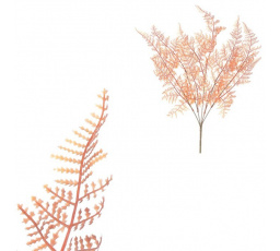 Kapradí - umělý trs, barva cihlově hnědá