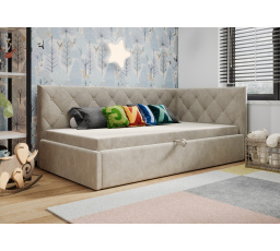 Postel ELZA - béžová - T13, Pravá strana