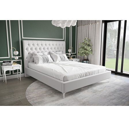 POSTEL VALENTINO PŘÍRODNÍ KŮŽE - 200x200 POSTEL VALENTINO PŘÍRODNÍ KŮŽE - 200x200