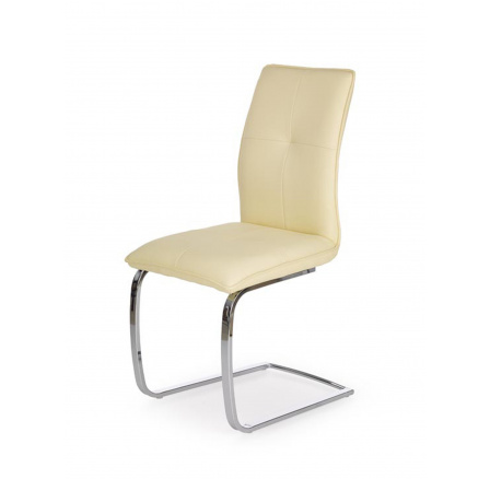 Jídelní židle K252, vanilková