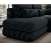 Ripeli Corner Sofa Bed with Storage, Dark Green Velvet, Right-Hand Facing Modullo 35 180x128 Right 1