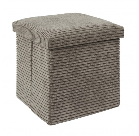 Pufa Intesi Vels Scott taupe skládací