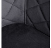 Židle SHELTON velur šedá 56x60x84cm 860503