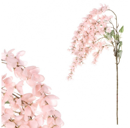 Jerlín - umělá převislá větev, růžové květy