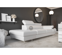 Sofa GALAXY II lenoška 235 cm přírodní kůže - přírodní kůže - Vyberte si barvu, levá strana