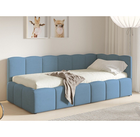Postel TUNIS 200 x 90, nízký bok, Kronos 31, Pravá Postel TUNIS 200 x 90, nízký bok, Kronos 31, Pravá
