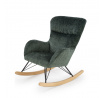 Houpací křeslo CASTRO, Tmavě Zelená