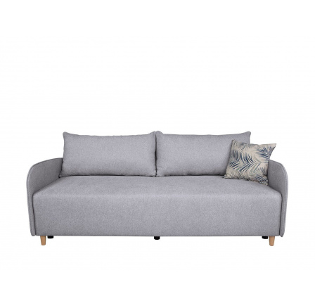 LAJONA LUX 3DL - Print botanical 80 blue grey/primo 88 grey, TX002  (FL10-1030) (BRW COMFORT)