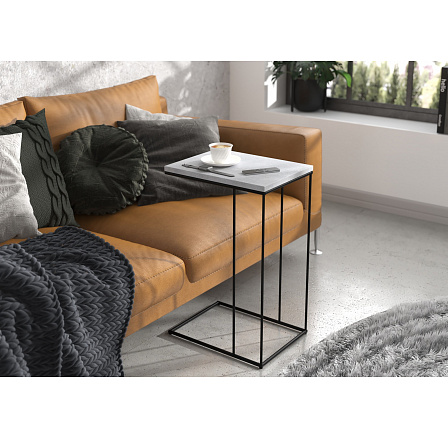 Pomocný stolek DRU Černý+Beton