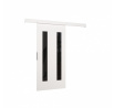 Posuvné dveře na stěnu HERS 76 White+Black Lacobel