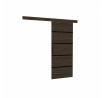 Posuvné nástěnné dveře MUSCHU 96 Choco