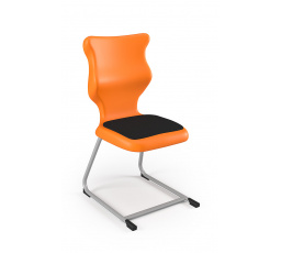 Židle C-Line Soft velikost 6, Oranžová/Šedá