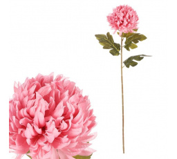 Chryzantéma - umělá řezaná květina, růžová