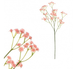Gypsophila - umělá větev, růžové květy