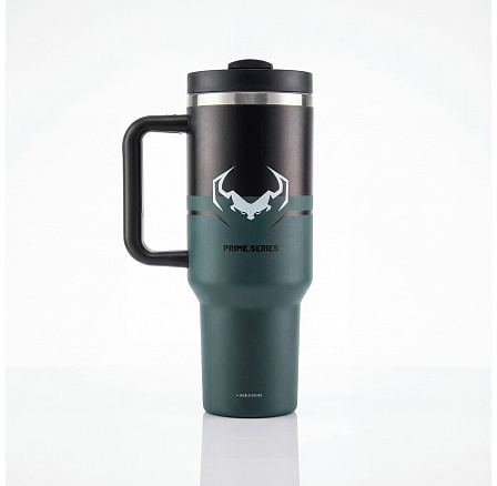 Zelený termohrnek s uchem Diablo Ghotic Green