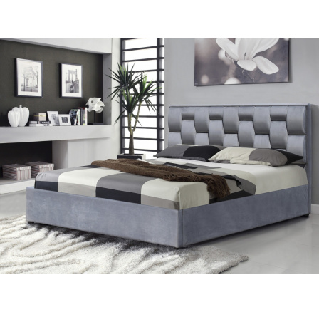 Postel ANNABEL 160, šedá