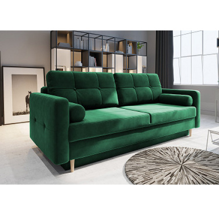 PALIO - rozkládací pohovka, látka TMAVĚ ZELENÁ Kronos 19-vzor F,(Pastella=3balíky) (IZ) (K250-E) PALIO - rozkládací pohovka, látka TMAVĚ ZELENÁ Kronos 19-vzor F,(Pastella=3balíky) (IZ) (K250-E)