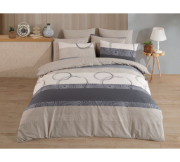 Povlečení bavlna 140x200, 70x90cm Emily nitěný knoflík