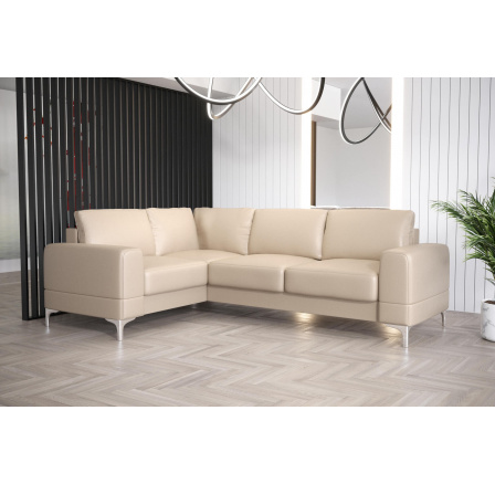 Rohová Kožená sedací souprava ARIA II 250x185 - levá, přírodní kůže - volitelná barva Rohová Kožená sedací souprava ARIA II 250x185 - levá, přírodní kůže - volitelná barva