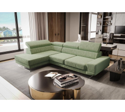 Rohová sedací souprava MILANO I - olivová, levá