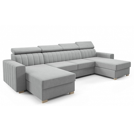 Rohová sedací souprava do U LAOSS, Monolith 84