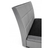 Postel s úložným prostorem CONTINENTAL 2, Šedý Velvet